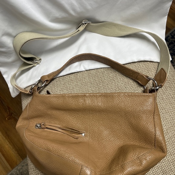 Furla Tan Leather Shoulder Bag - Picture 1 of 10
